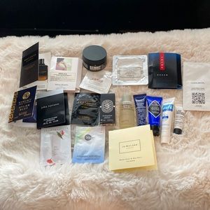 Men’s Grooming Travel Size Samples from Various Brand